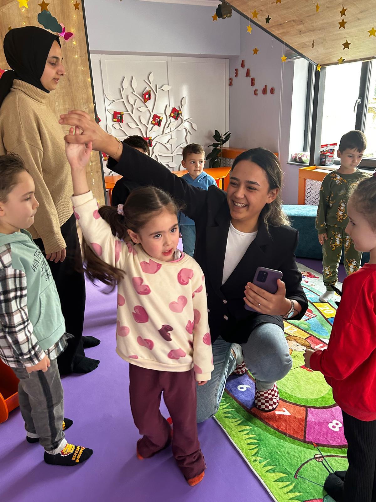 Bebek Kütüphanesi’nde çocuk ve ebeveyn eğitimi
