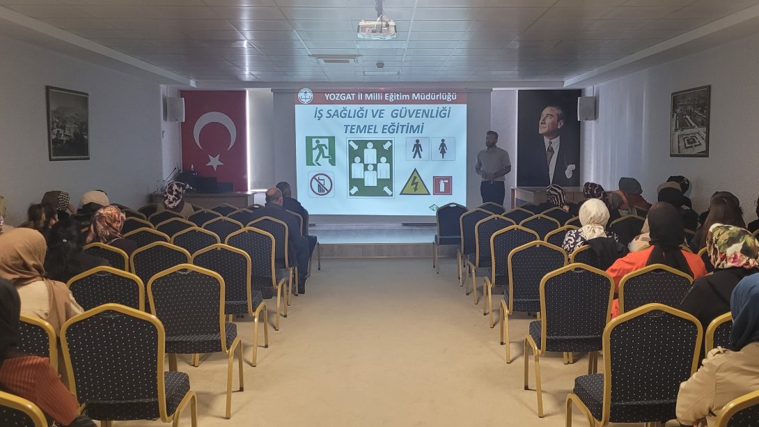 Temel İş Sağlığı ve Güvenliği Eğitimleri Başladı