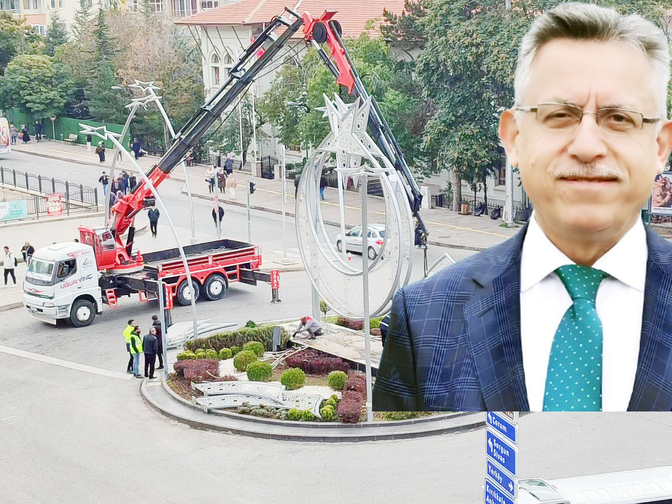 Belediye Başkanı Kazım Arslan’dan ay yıldız açıklaması