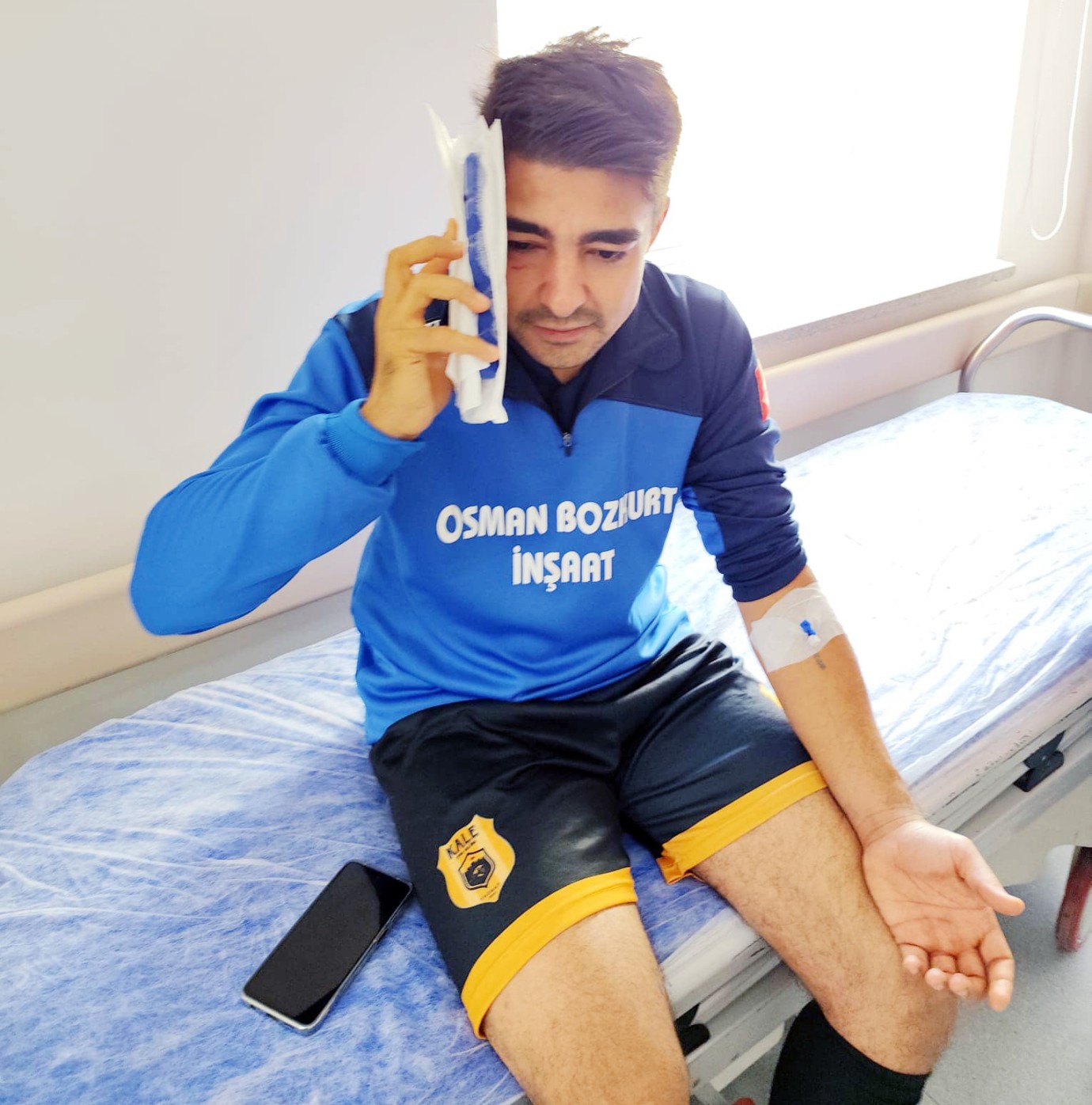 Yozgat’ta maç yarıda kaldı  Futbola yakışmadı!