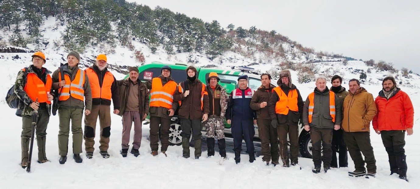 Polonyalı Avcılar Yozgat’ta avlanıyor