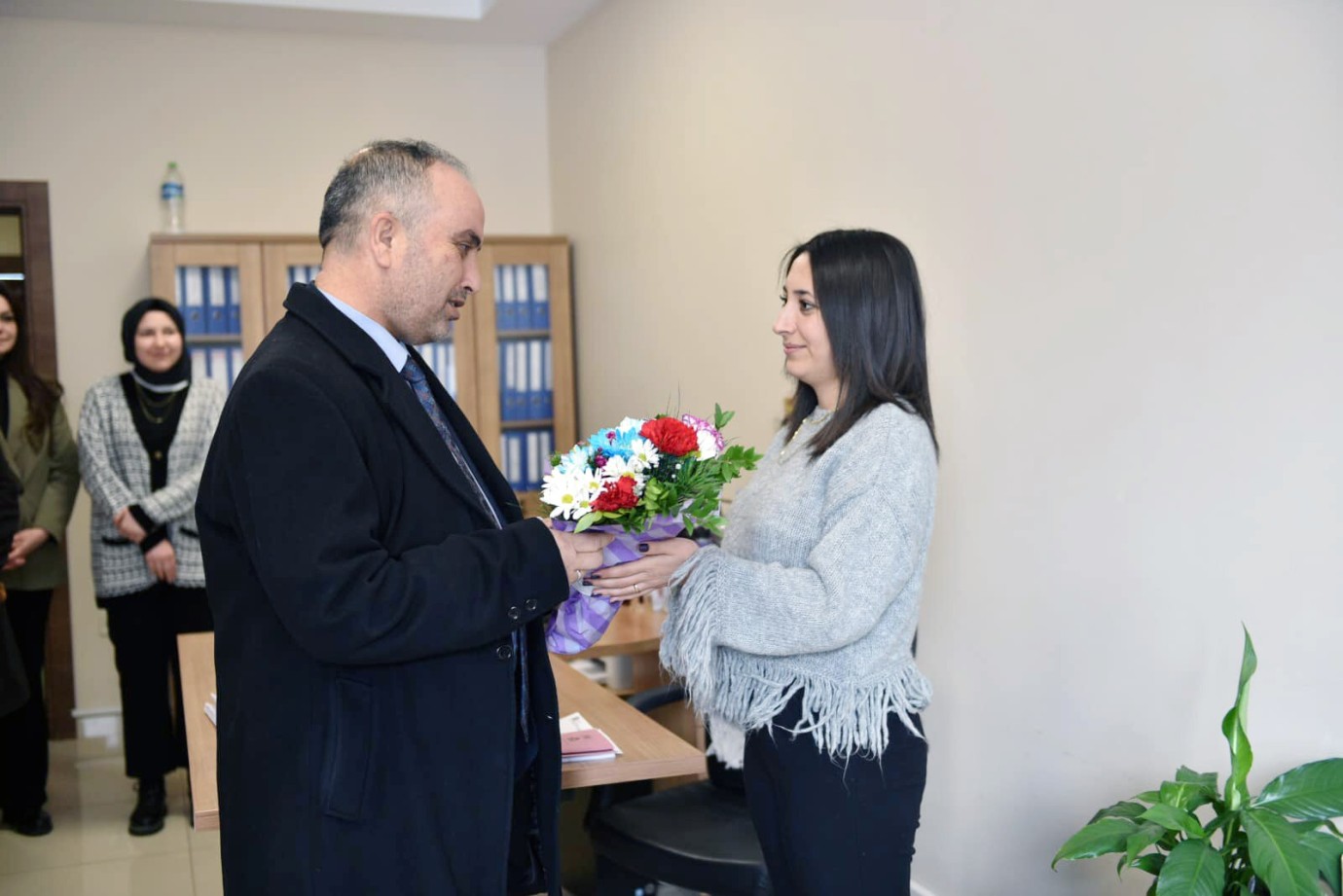 Yozgat'taki kurumdan moral ziyareti