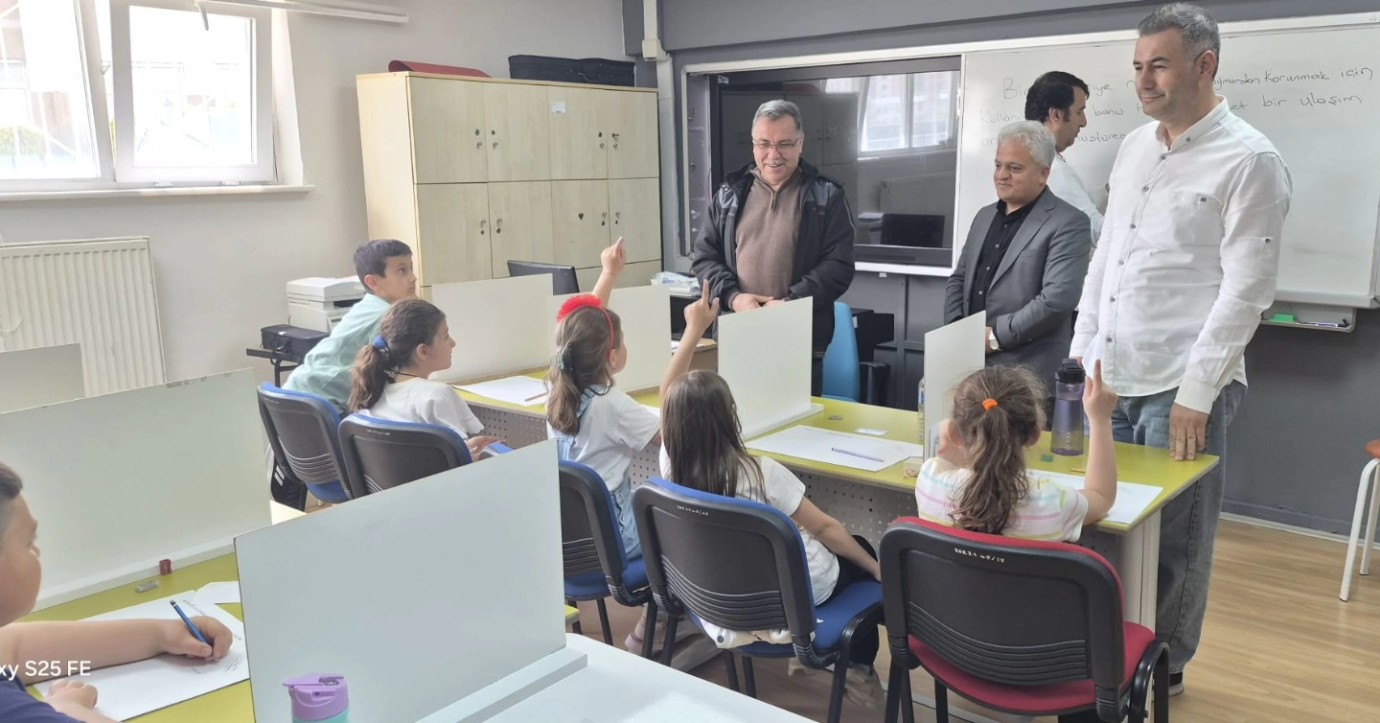 ALTINKAYNAK, Bilsem Sınav Merkezlerini Ziyaret Etti