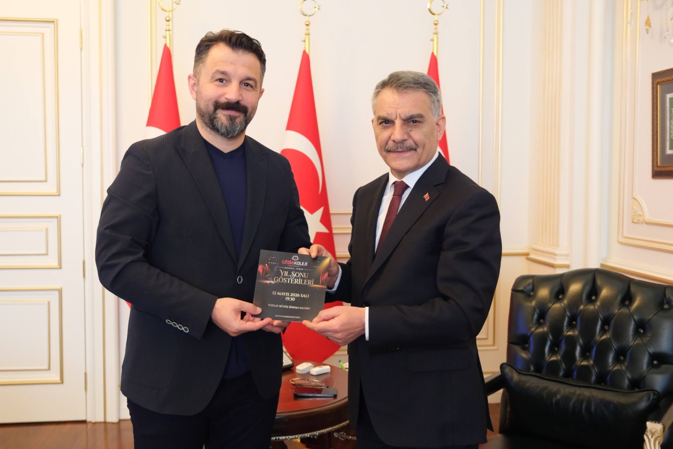 Yılmaz’dan Vali Özkan’a Eğitim Programı Daveti