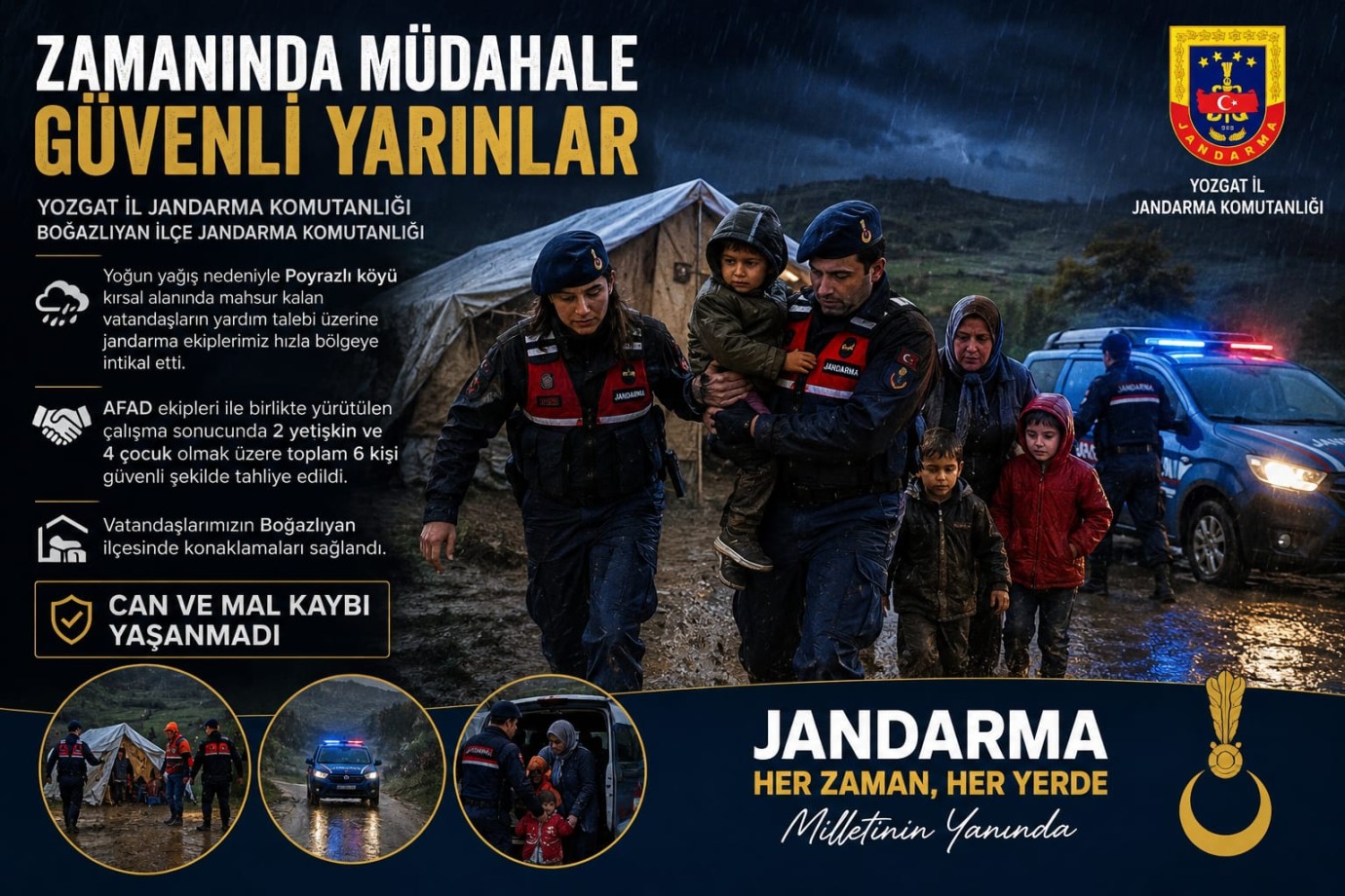Mahsur Kalan 6 Kişi Kurtarıldı