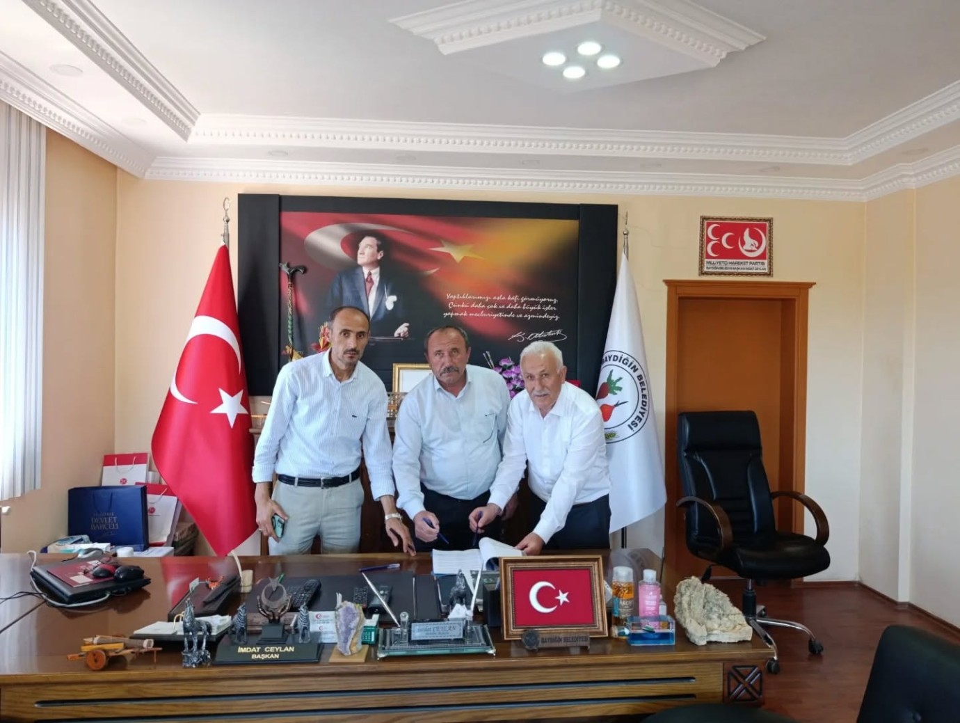 Baydiğin’de Emekçilerin Yüzü Güldü