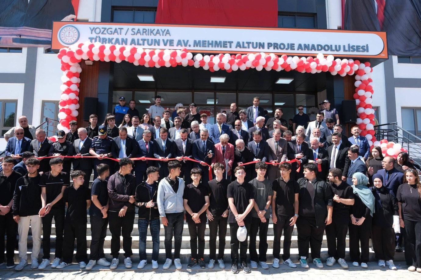 Sarıkaya’da modern eğitim yuvası açılışı yapıldı