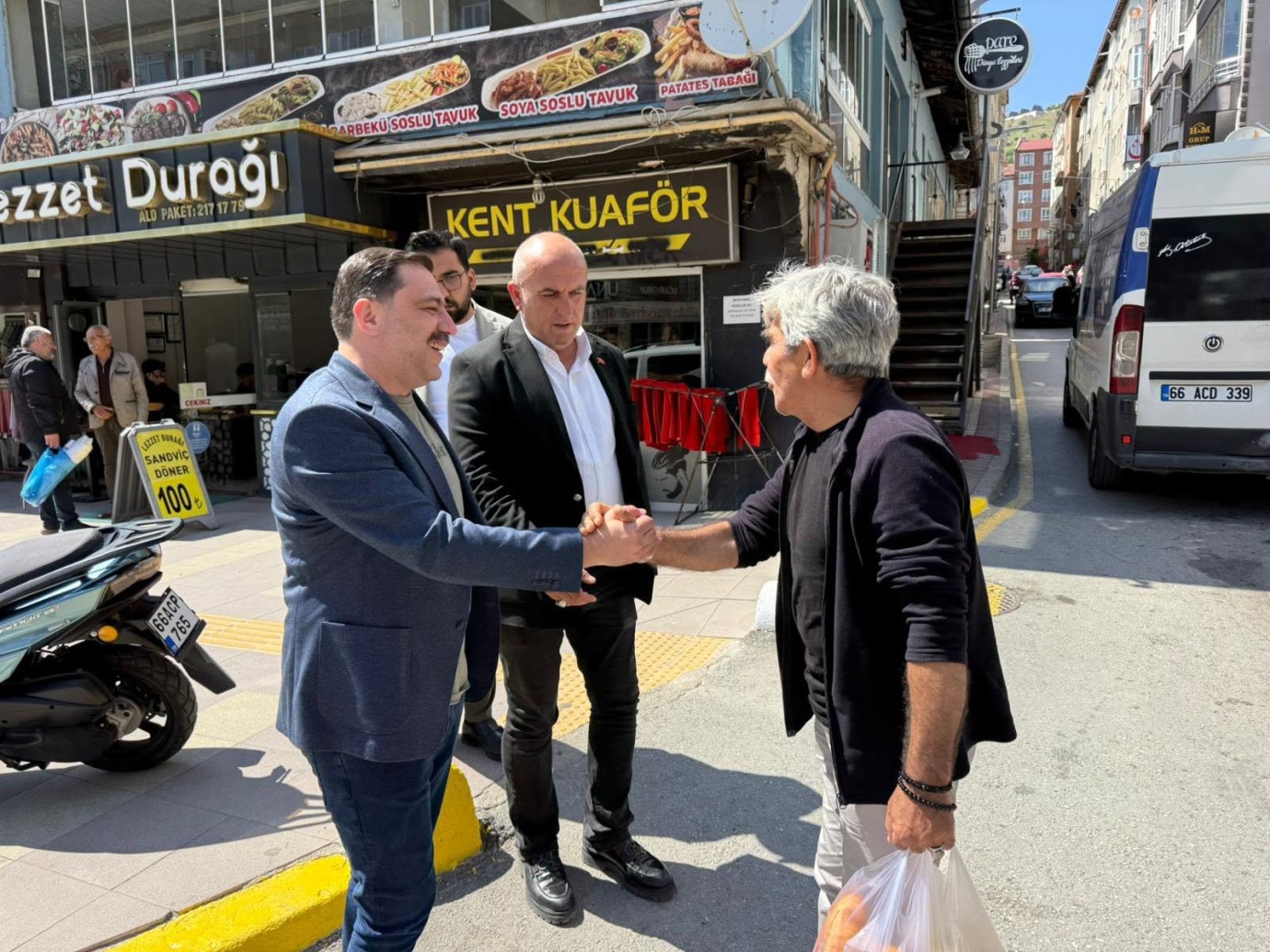 Başkan Irgatoğlu’ndan esnaf ziyareti