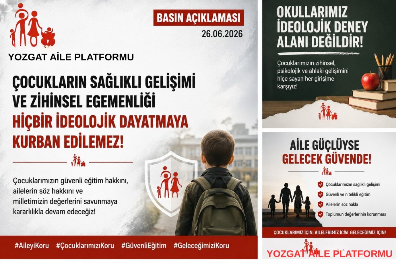 Aile Platformu’ndan Eğitim Açıklaması