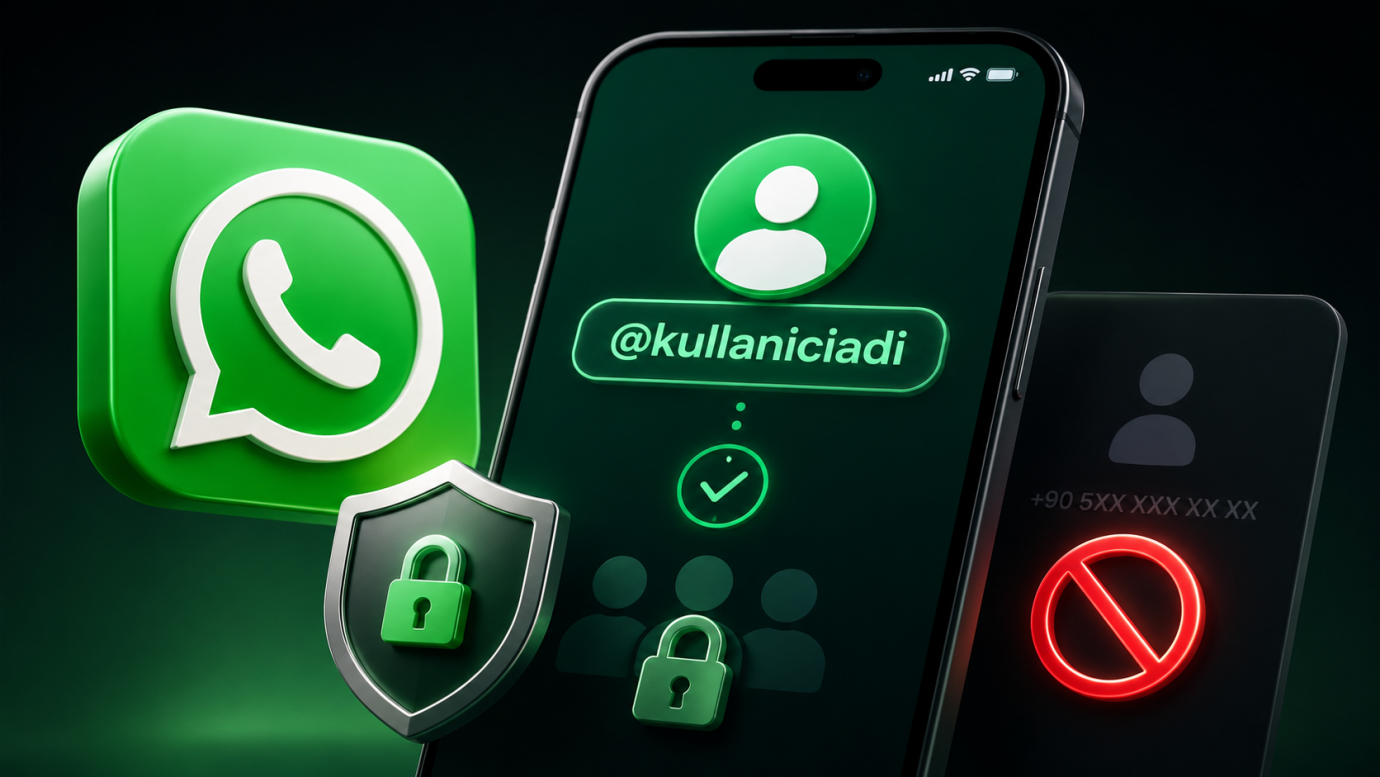 WhatsApp'tan numara paylaşmadan mesajlaşma dönemi