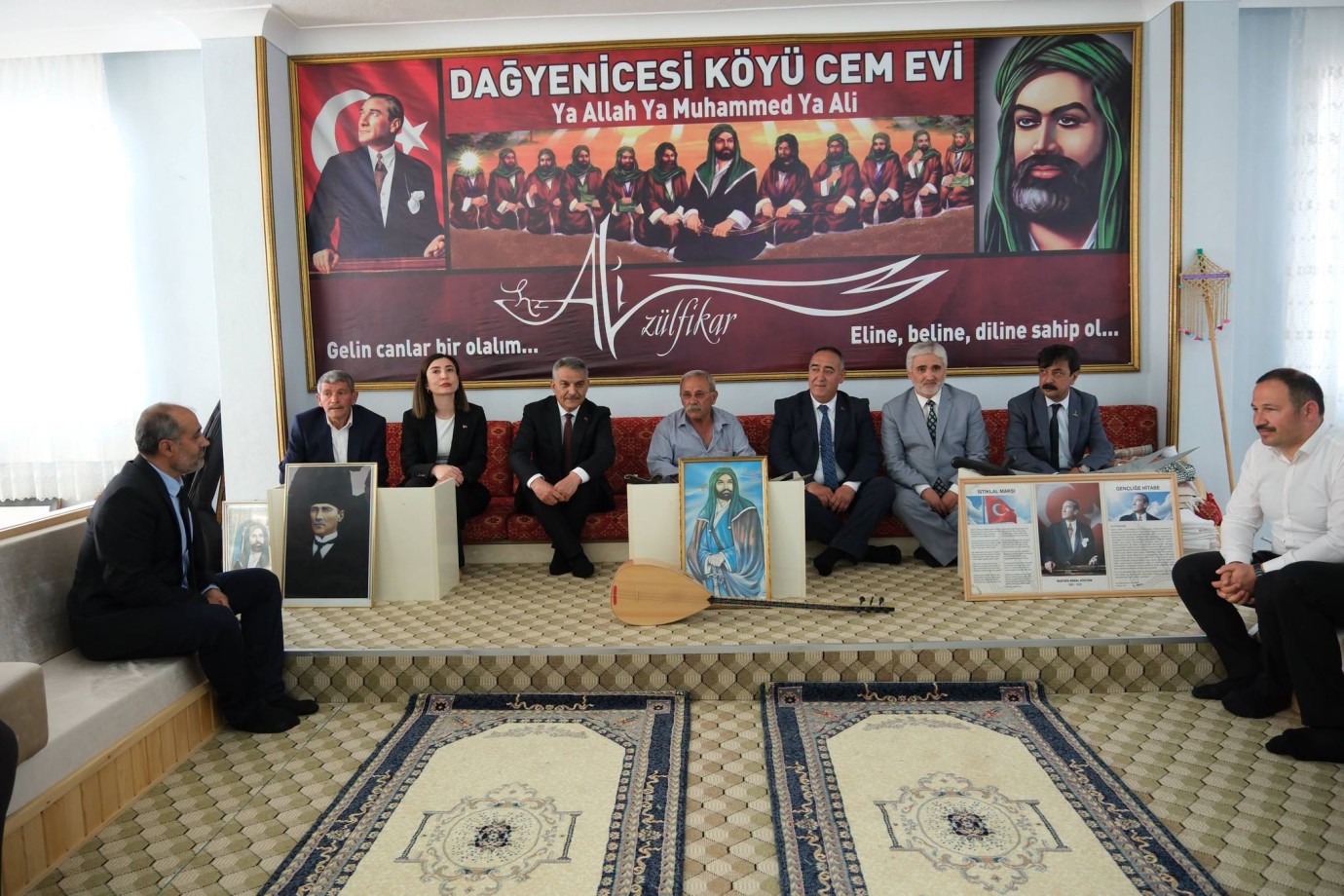 Dağyenicesi'nde Cemevi açılışı yapıldı
