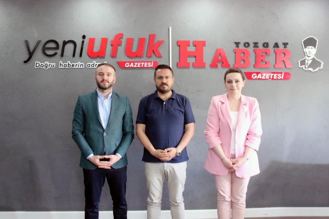 Gazetemize tebrik ziyaretleri devam ediyor