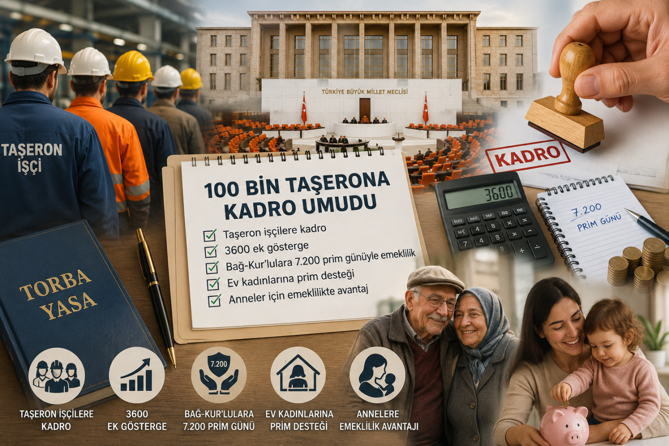 100 bin taşerona kadro umudu