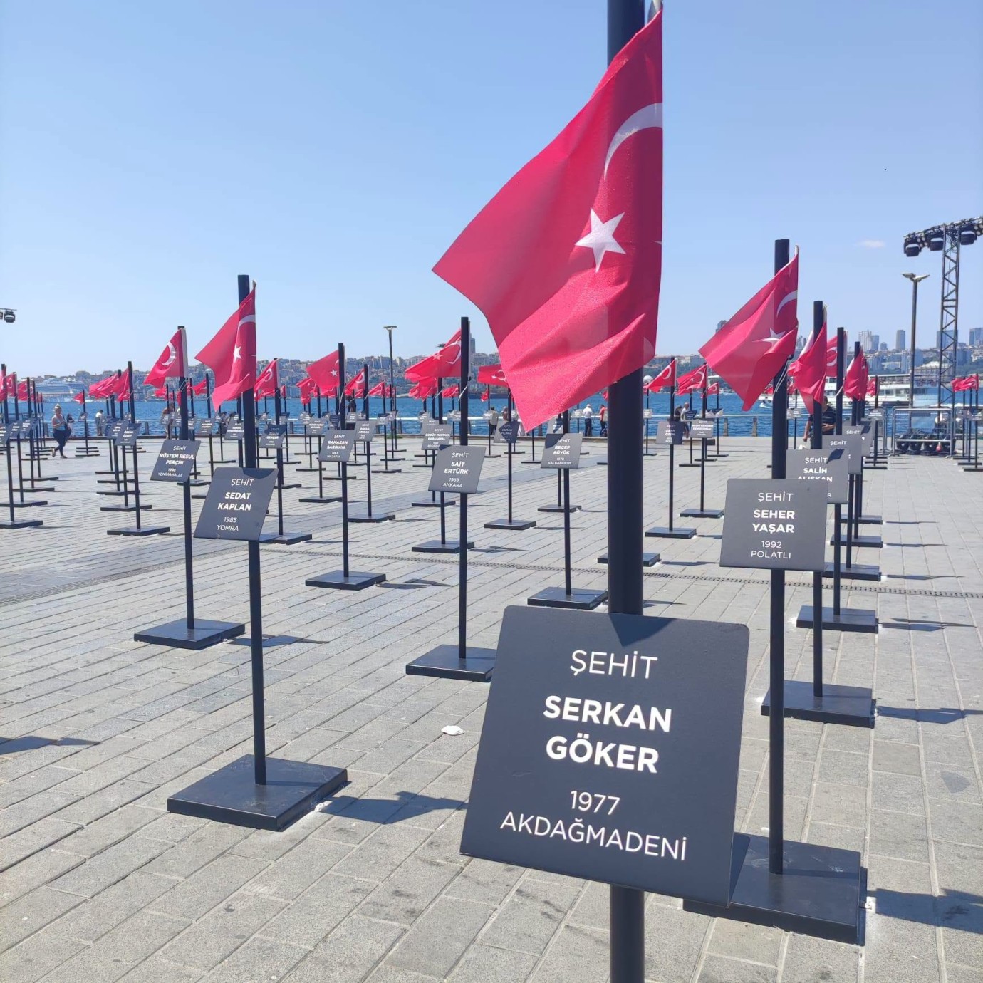 Üsküdar'da 15 Temmuz'a vefa