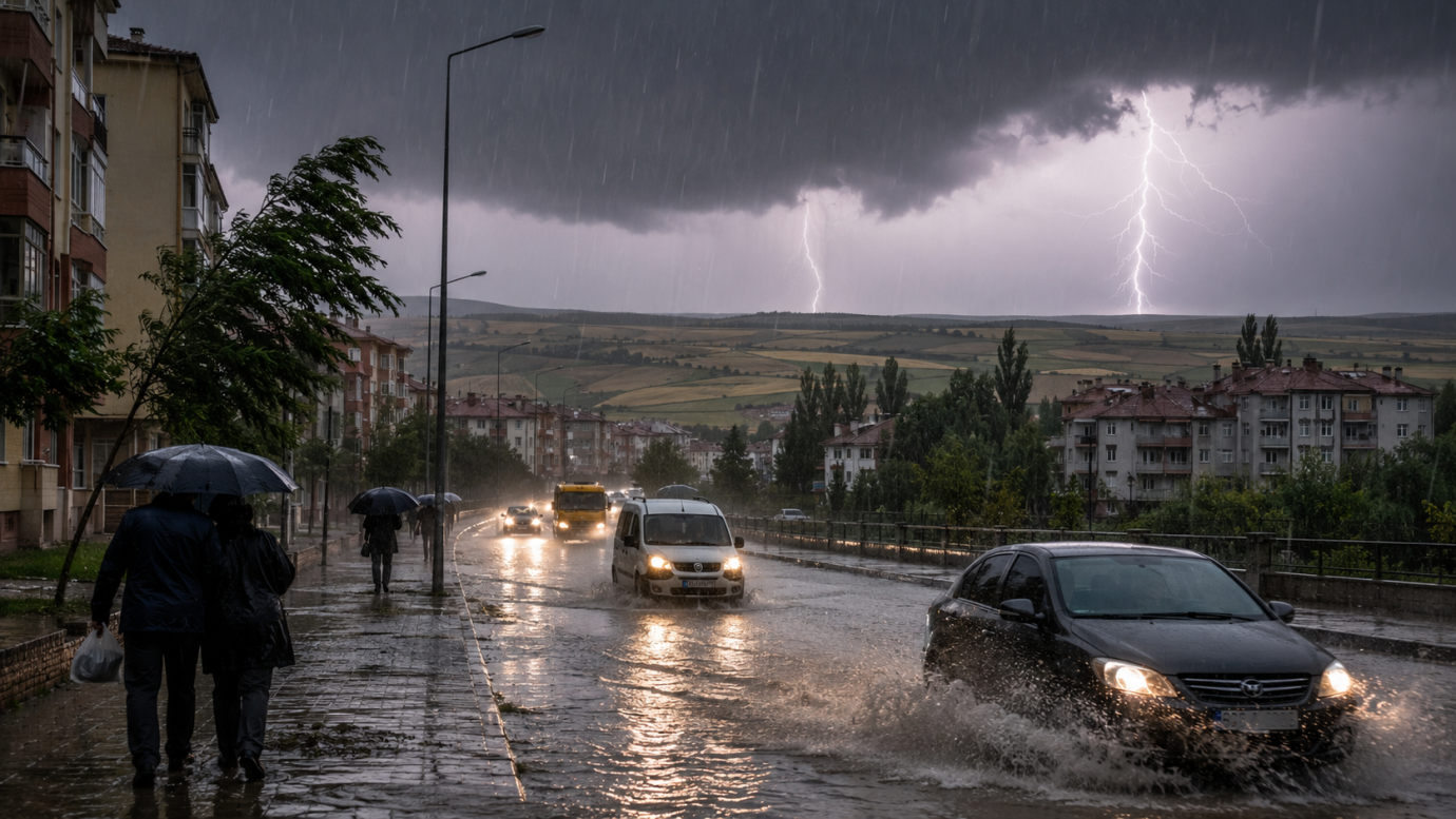 Meteoroloji'den sel ve dolu uyarısı