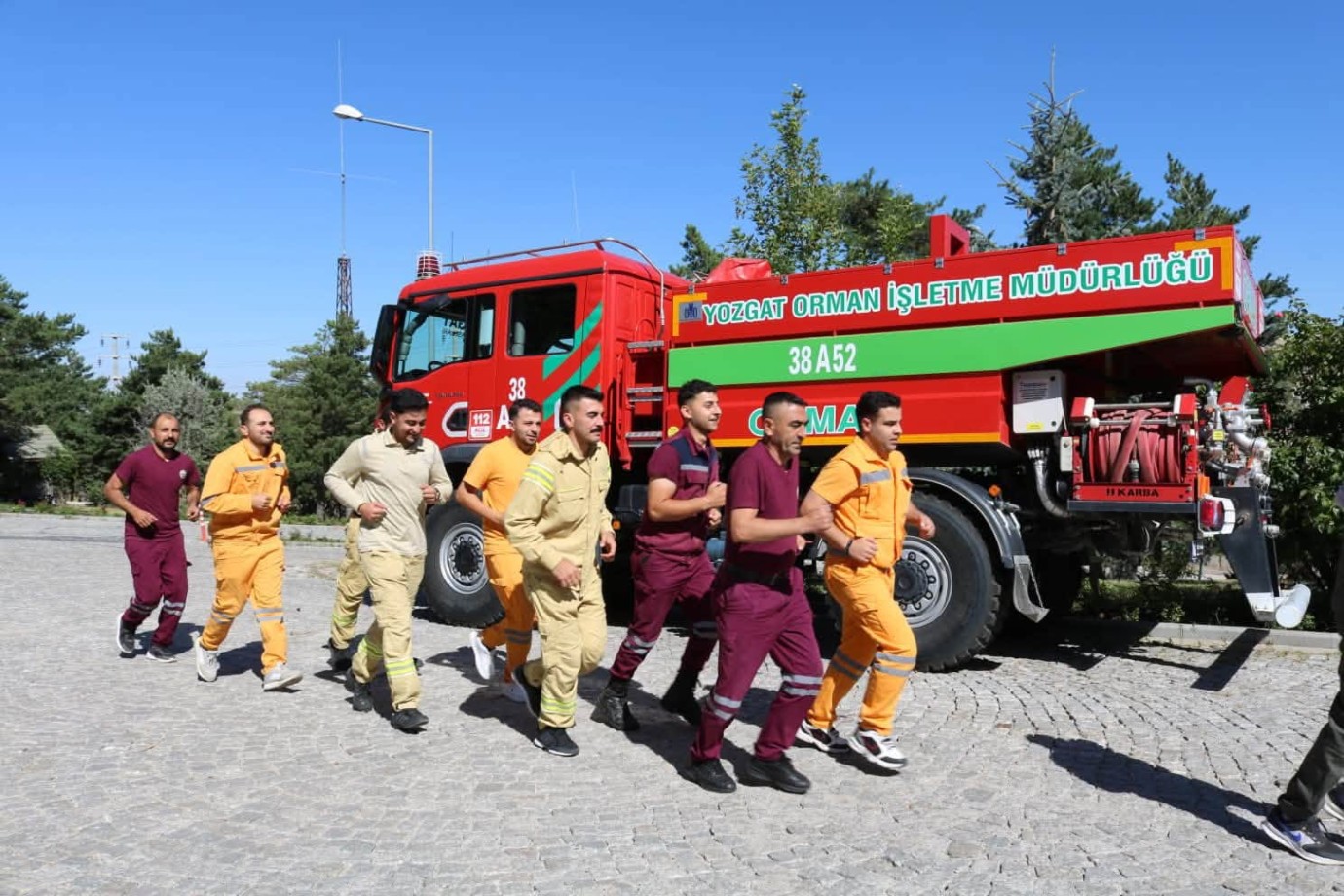 Orman ekipleri her an göreve hazır