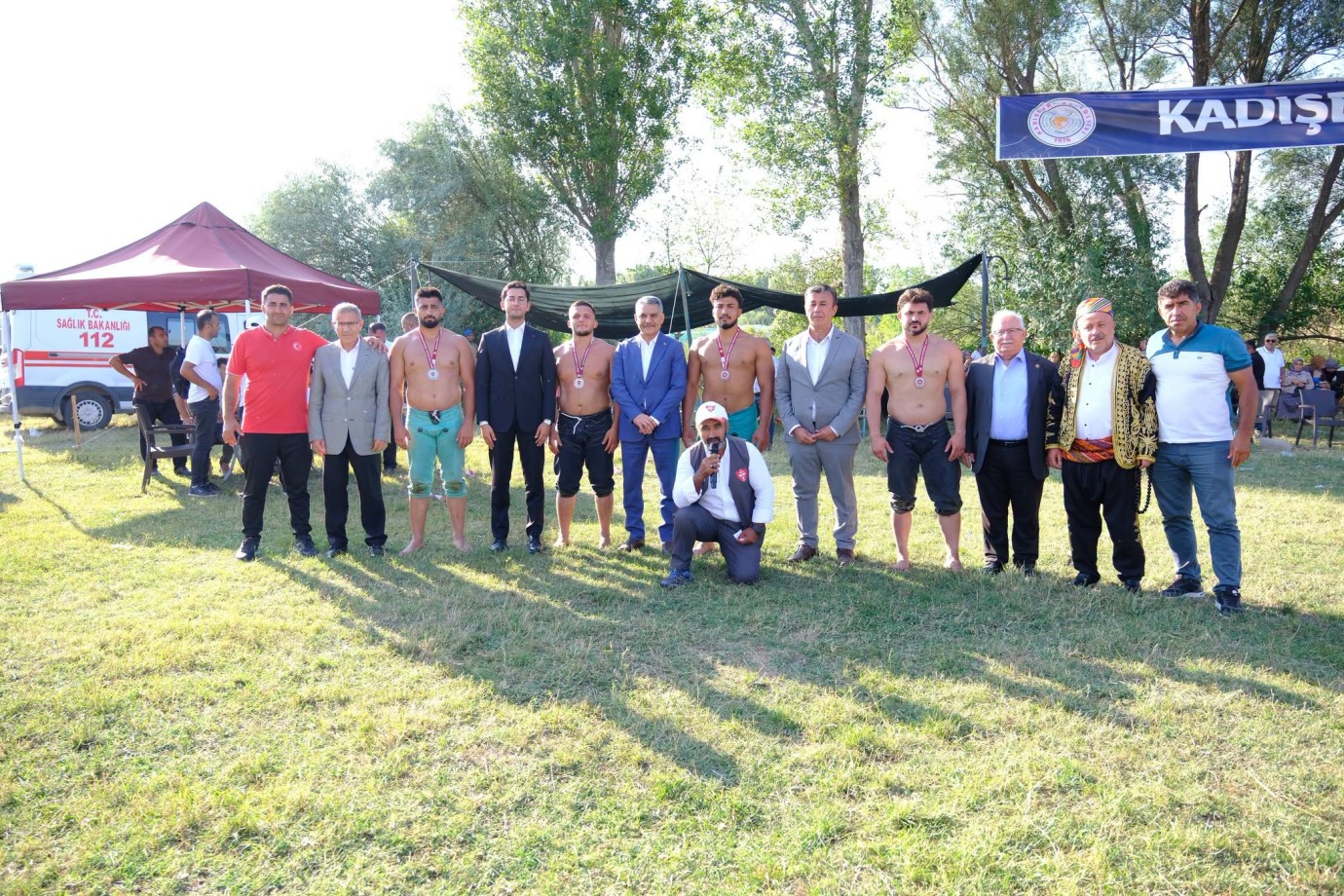 Kadışehri’nde er meydanı şenlendi