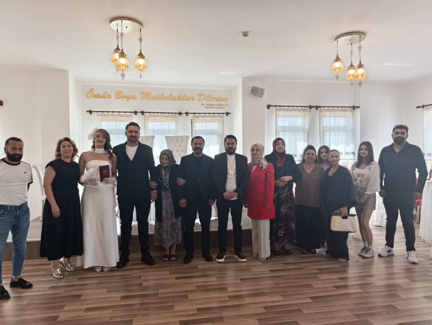 Tinel ve Altınkaynak ailelerinin mutlu günü