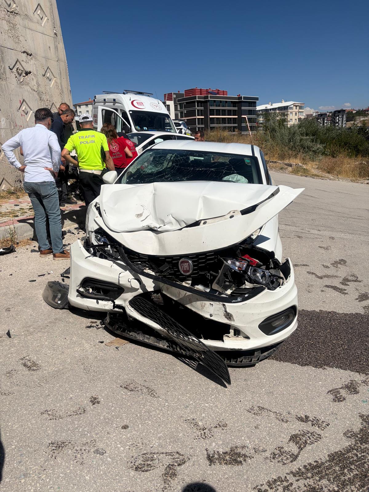 Yozgat’ta trafik kazası
