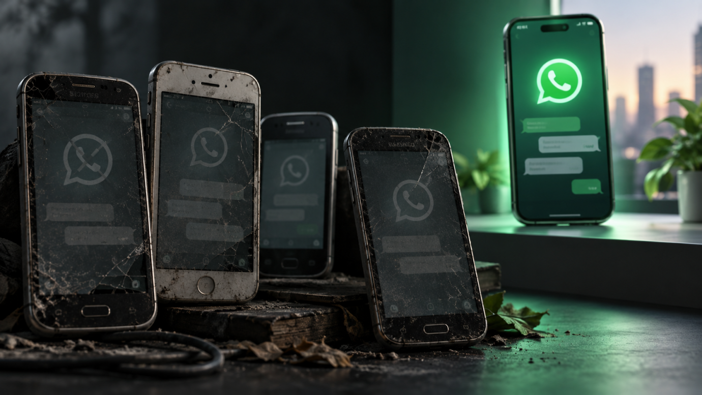 WhatsApp’tan eski telefonlara kötü haber