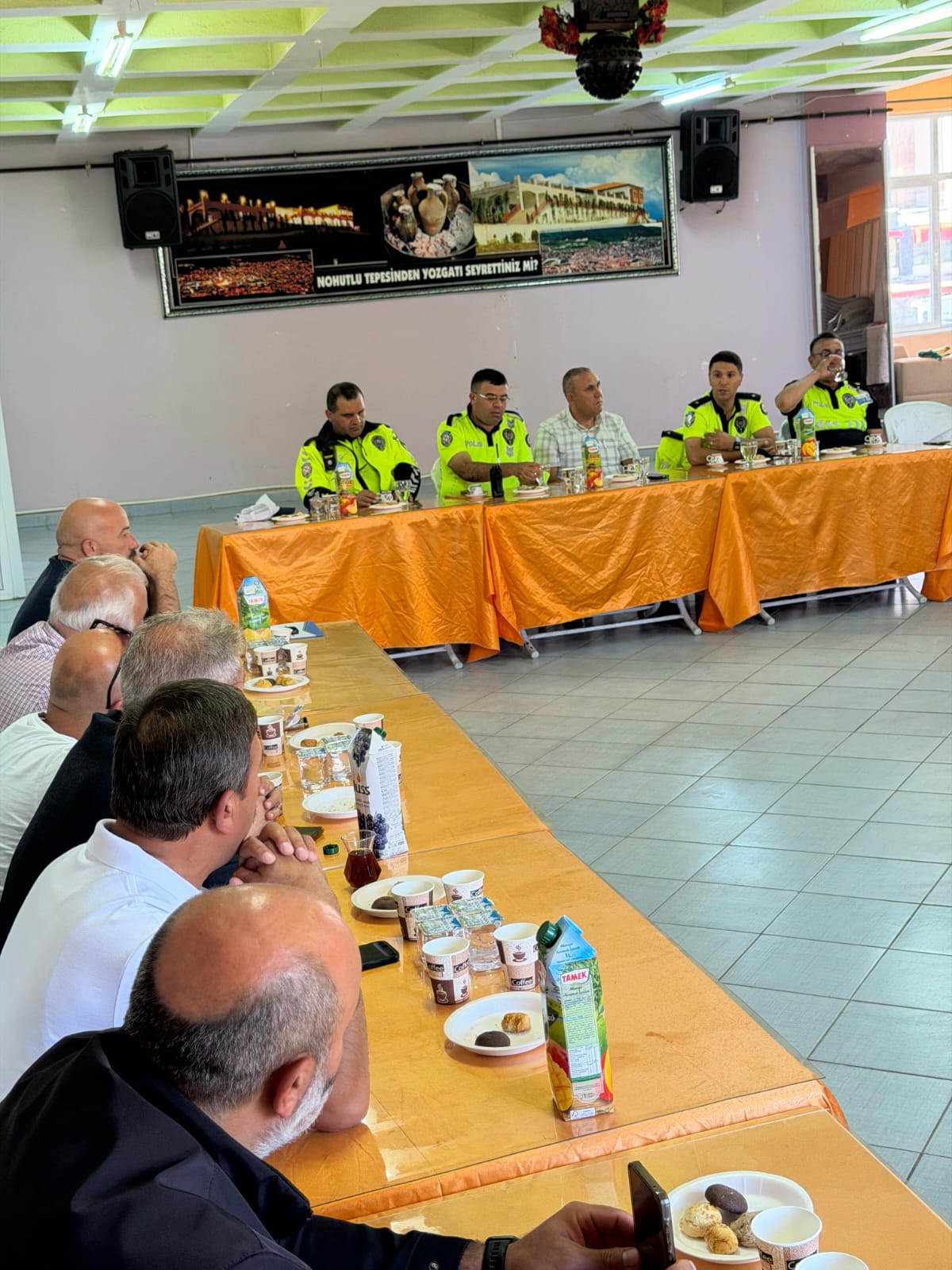 Servis şoförlerine kurallar hatırlatıldı