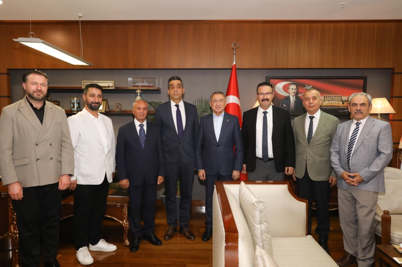 Bağcı’dan Oktay’a ziyaret
