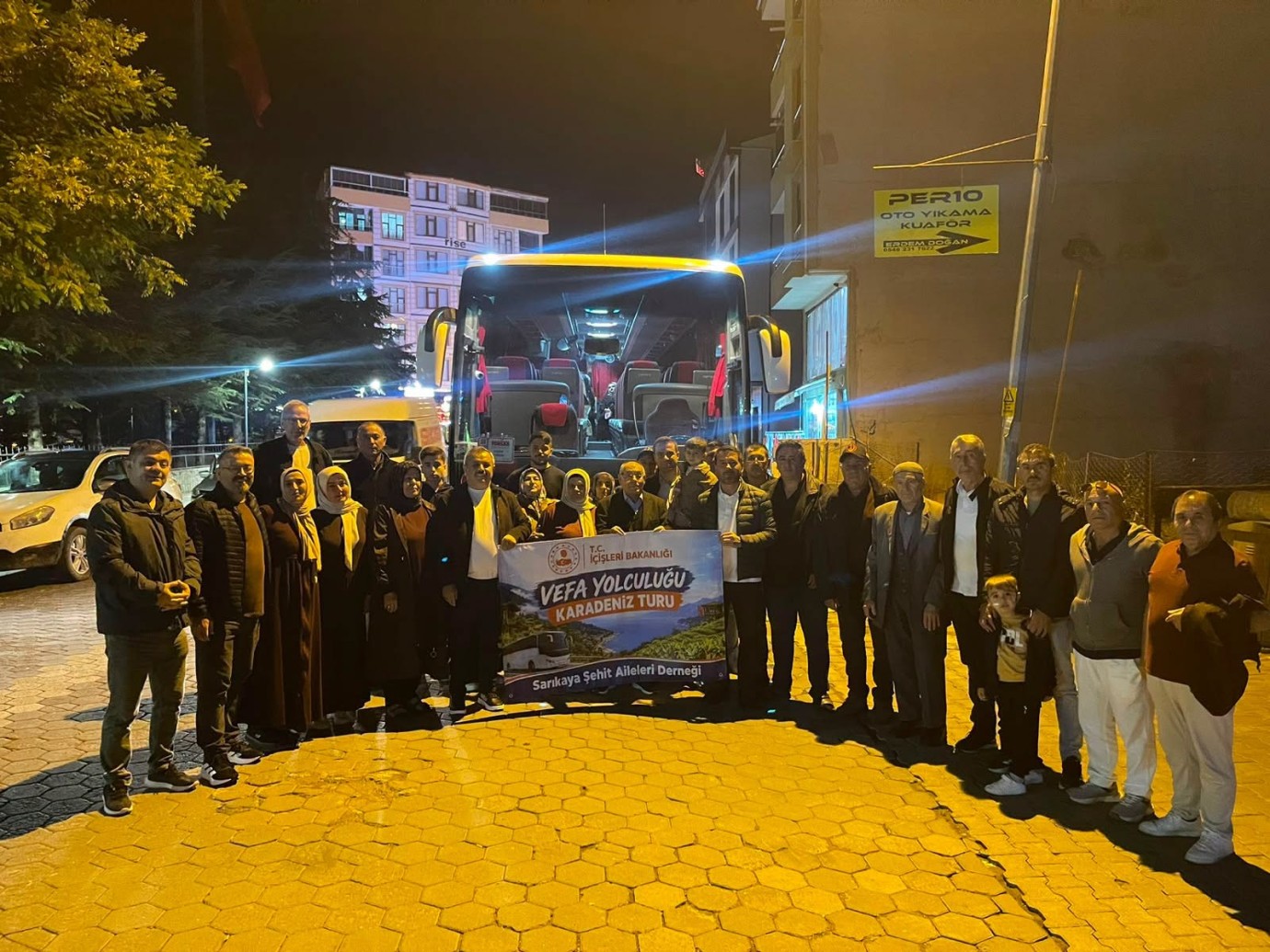 Anlamlı yolculuk başladı