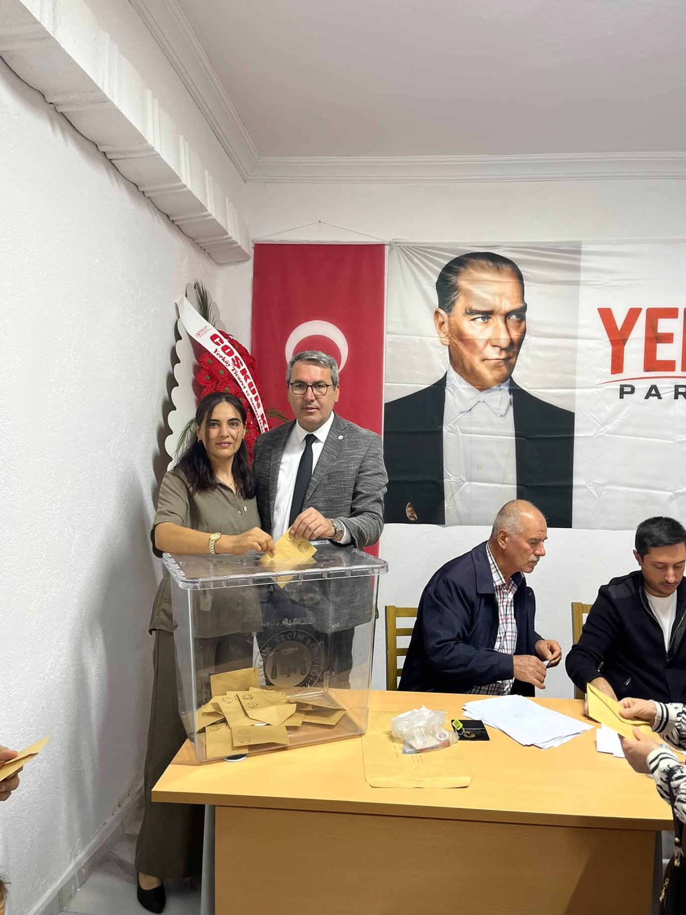 Yeni Parti’de iki ilçede seçim tamamlandı