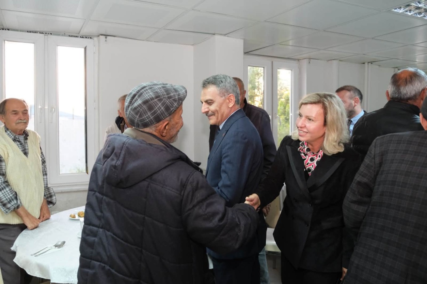 Özkan çiftinden vefa ziyareti