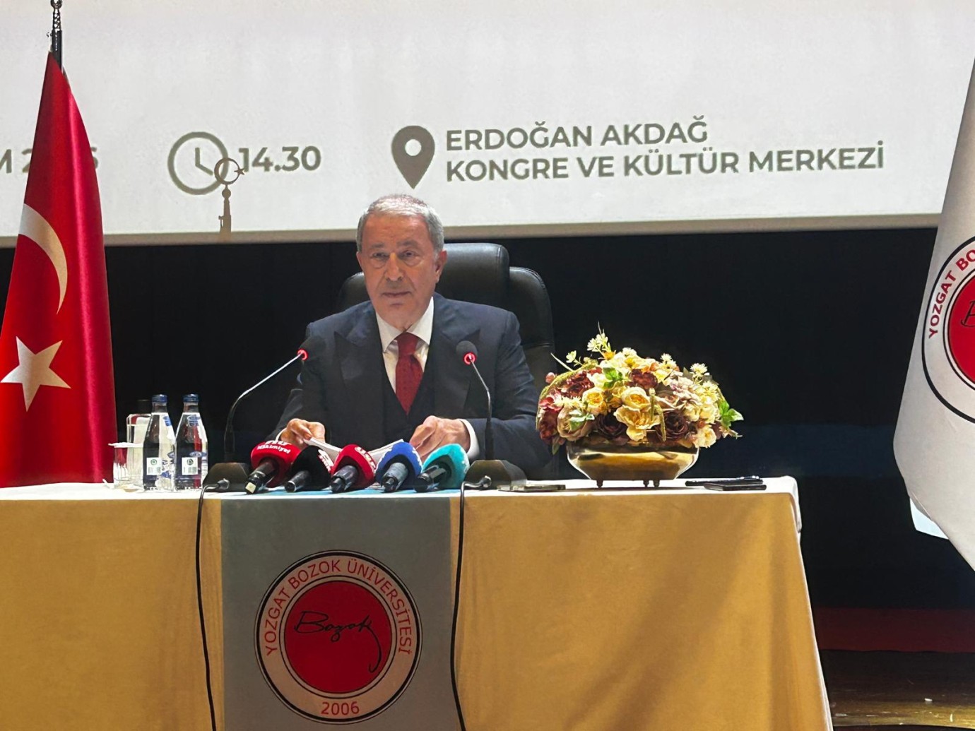 Akar’dan Bozok Üniversitesi’nde Güvenlik Konferansı