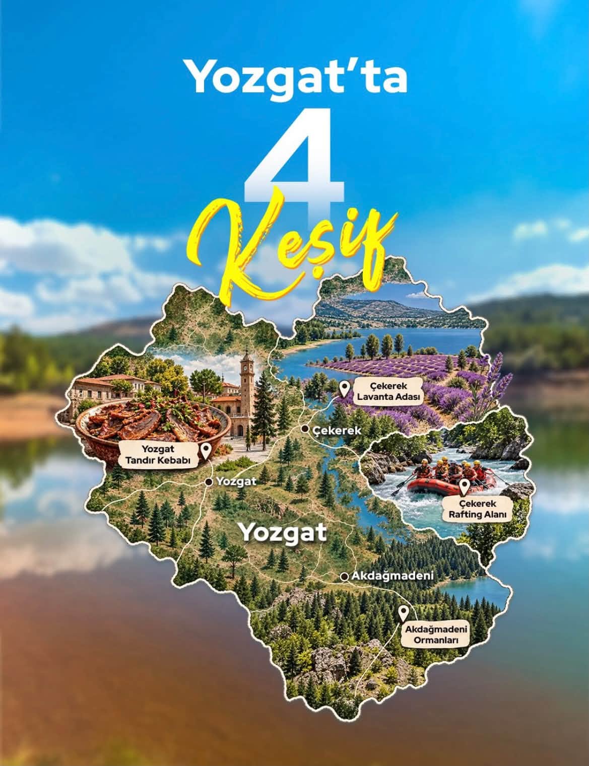 Yozgat’ın keşfedilmeyi bekleyen 4 güzelliği