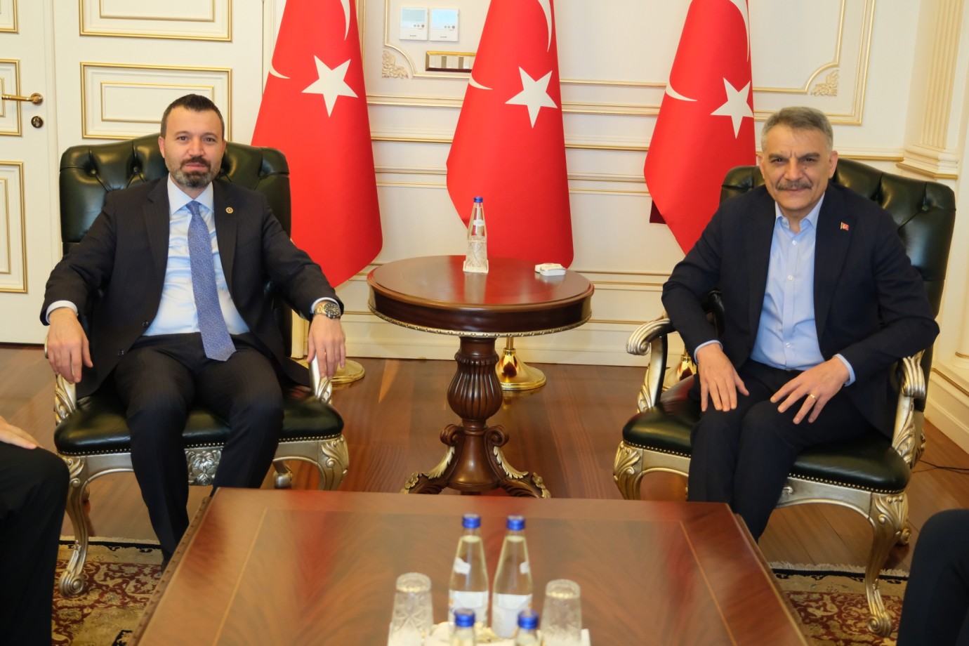 Şahan, Vali Özkan'la Yatırımları Değerlendirdi 