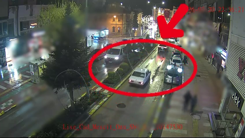 Mobese’den Kaçamadı