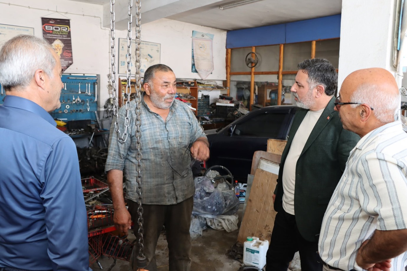 Başkan Arslan Sanayi Esnafıyla Buluştu
