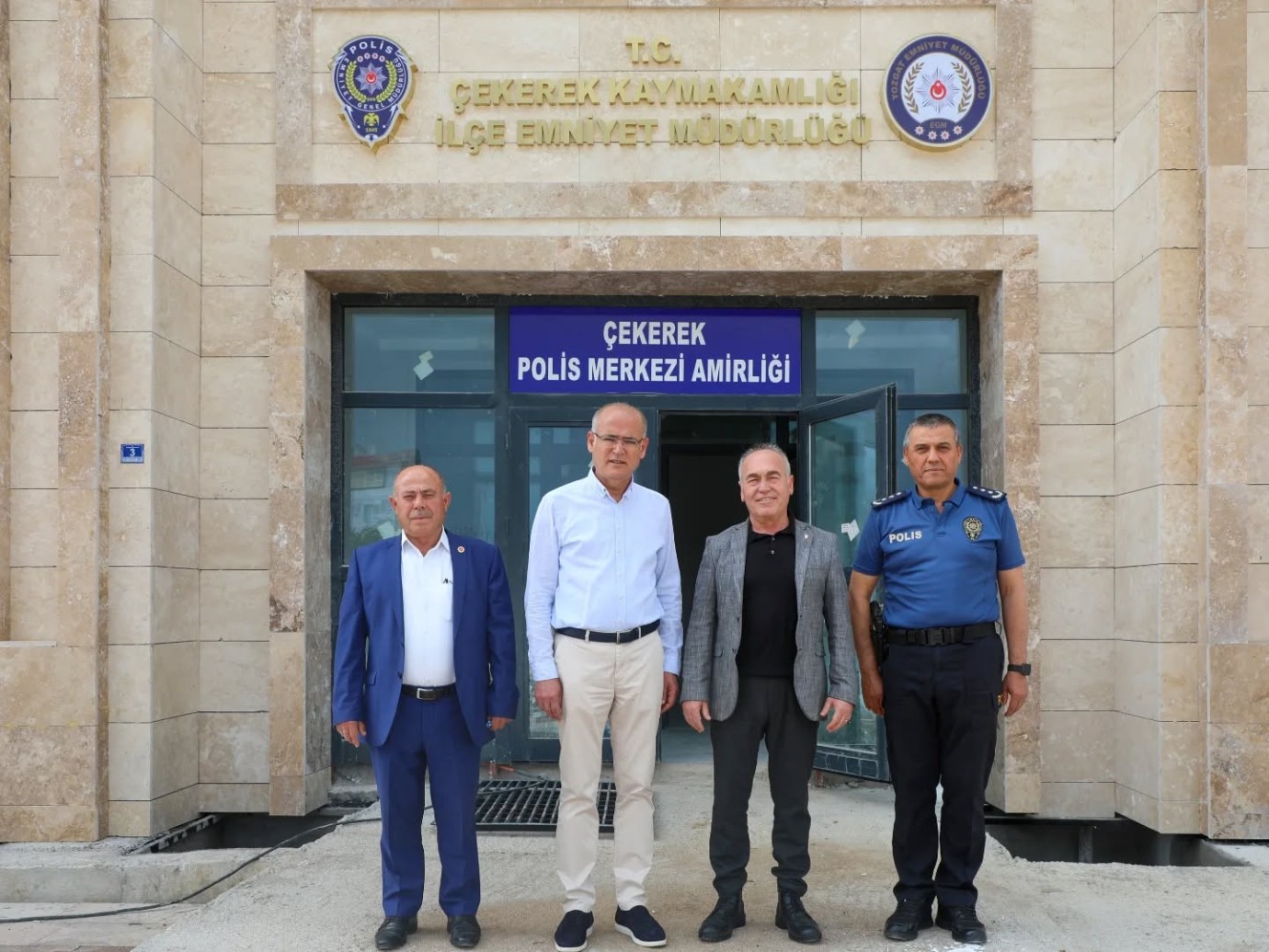 İl Emniyet Müdürü Pekin’den Çekerek’e ziyaret