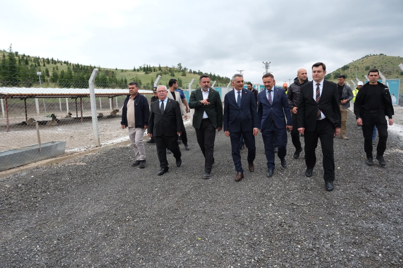 Vali Özkan Yerköy hayvan bakımevi’ni inceledi