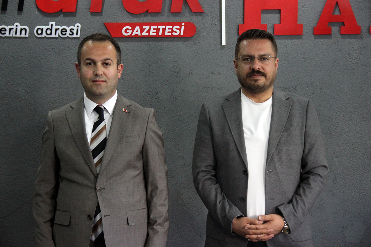 Ersançmış ve Asil’den gazetemize ziyaret