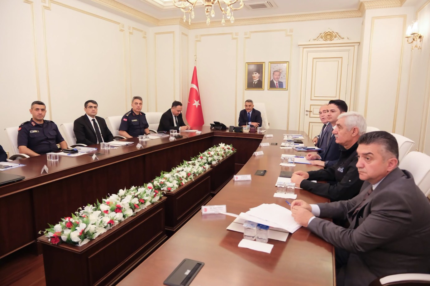 Güvenlik ve asayiş çalışmaları değerlendirildi