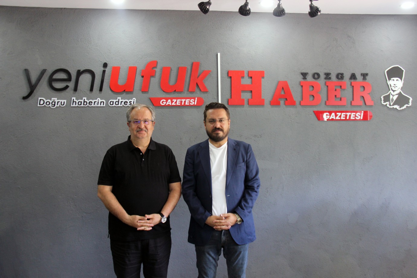 Nazlı’dan gazetemize tebrik ziyareti