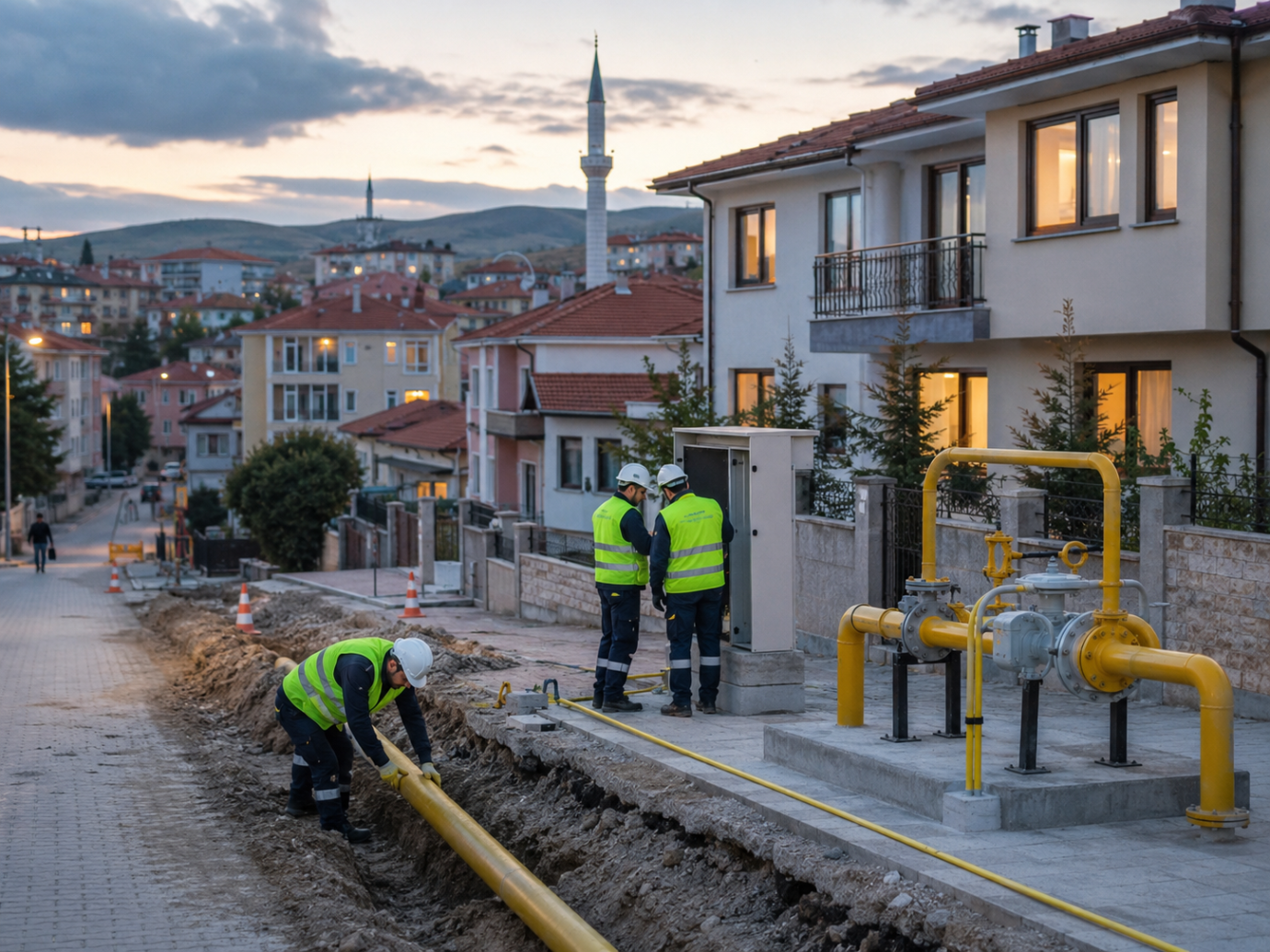 İki belde daha hizmet ağına girdi