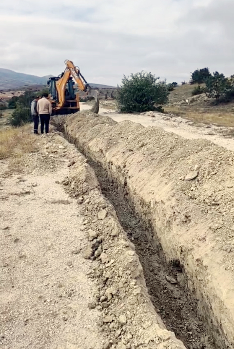 Cihanpaşa köyü’nün su altyapısı yenileniyor