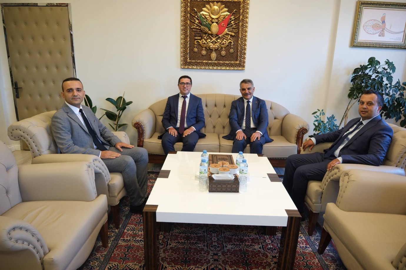 Özkan, yargı mensuplarıyla buluştu