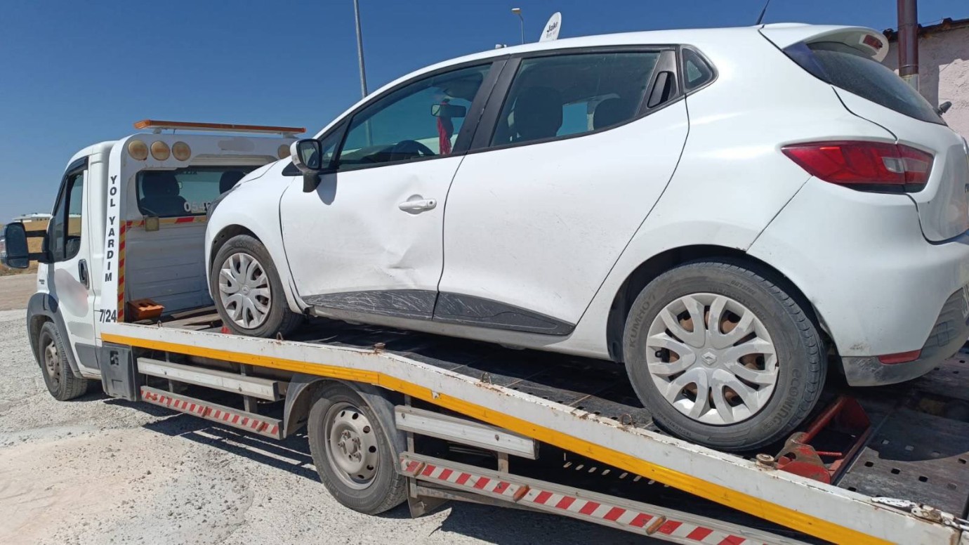 Yakalama kaydı bulunan araç kontrolde ele geçirildi