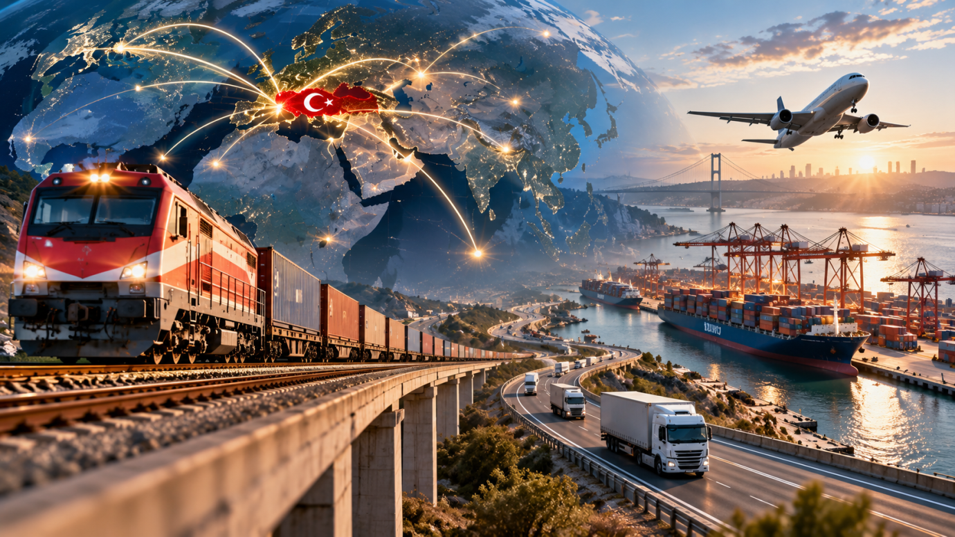 Ticaret koridorlarının merkezi olacak