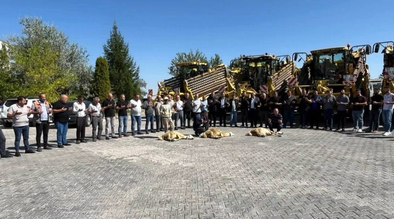 Tarlalarda hasat, yollarda nakliye mesaisi