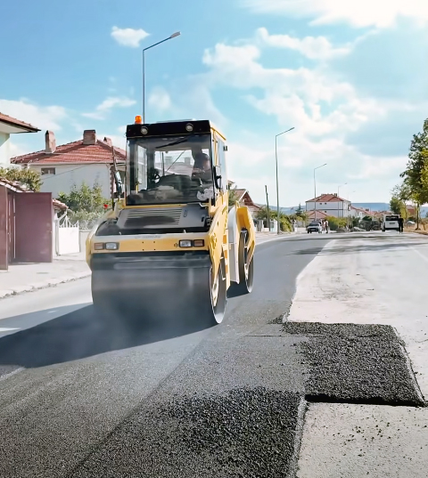 Sorgun’da yollar yenileniyor