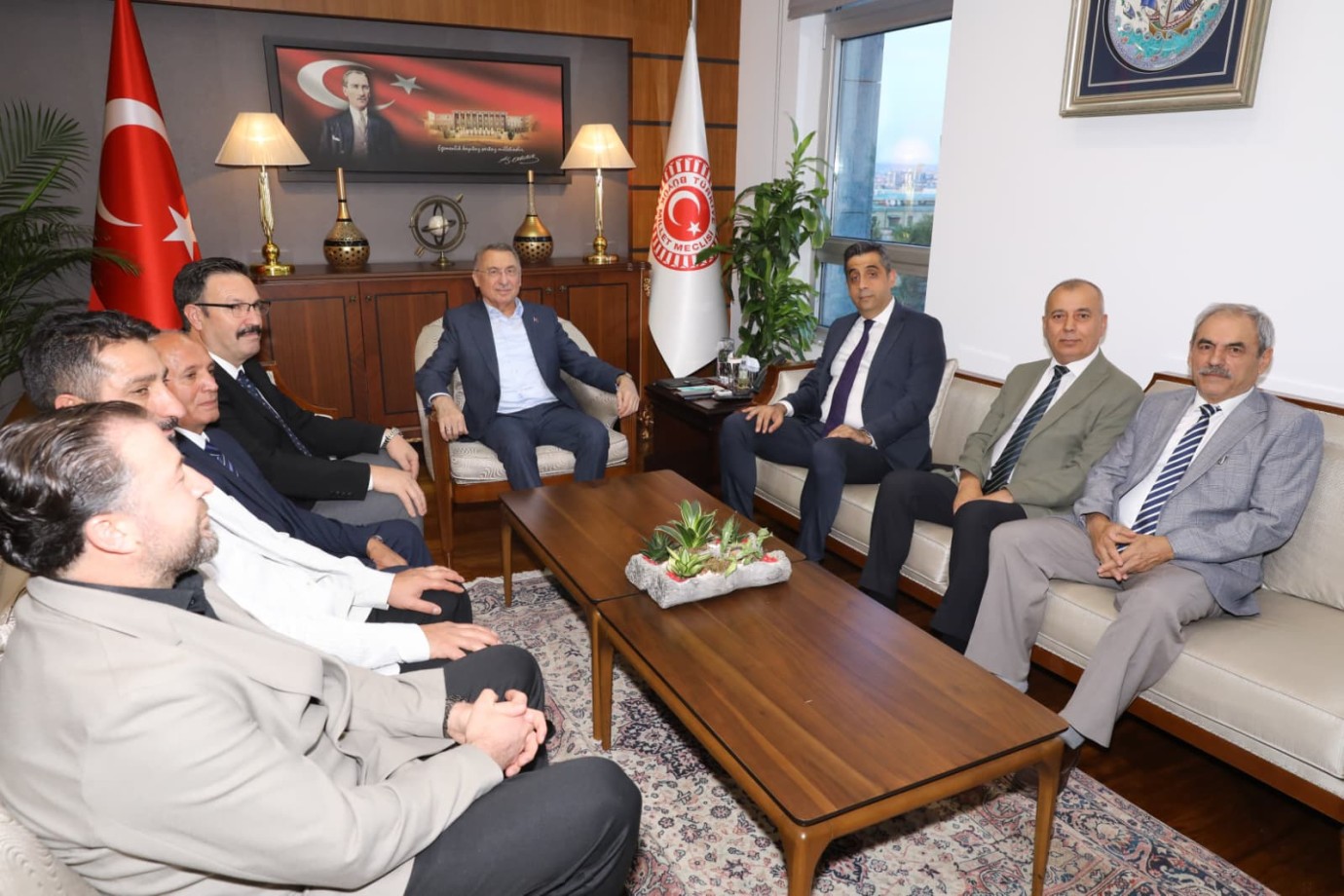 Bağcı’dan Oktay’a ziyaret