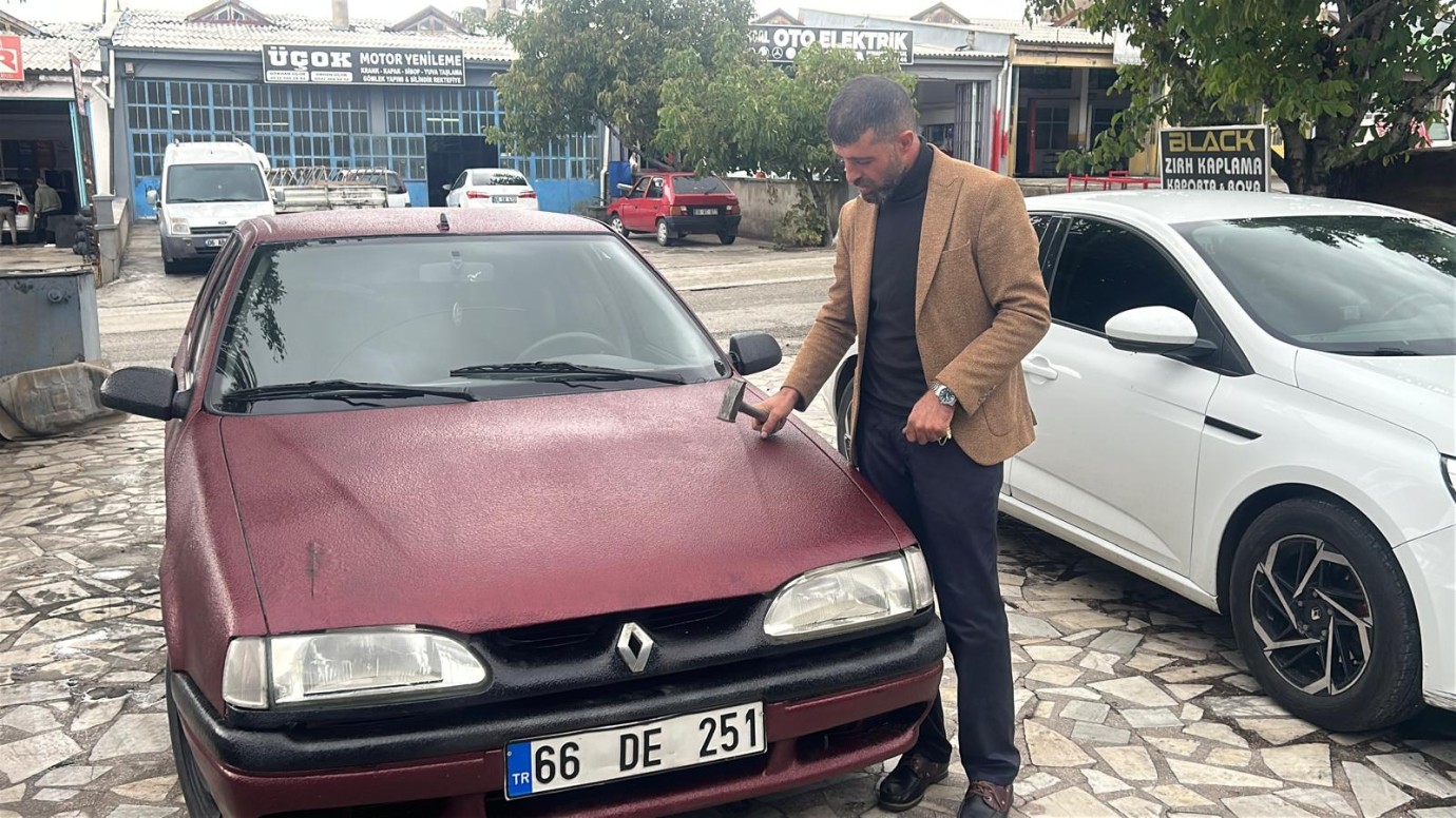 Yozgat’ta otomobillere görünmez zırh