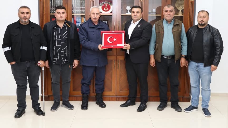 Açıkgöz’den Albay Okyar’a hayırlı olsun ziyareti