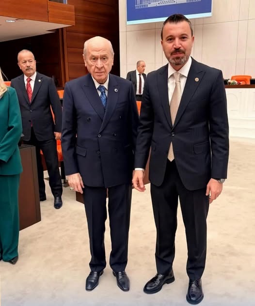Şahan ve Bahçeli aynı karede